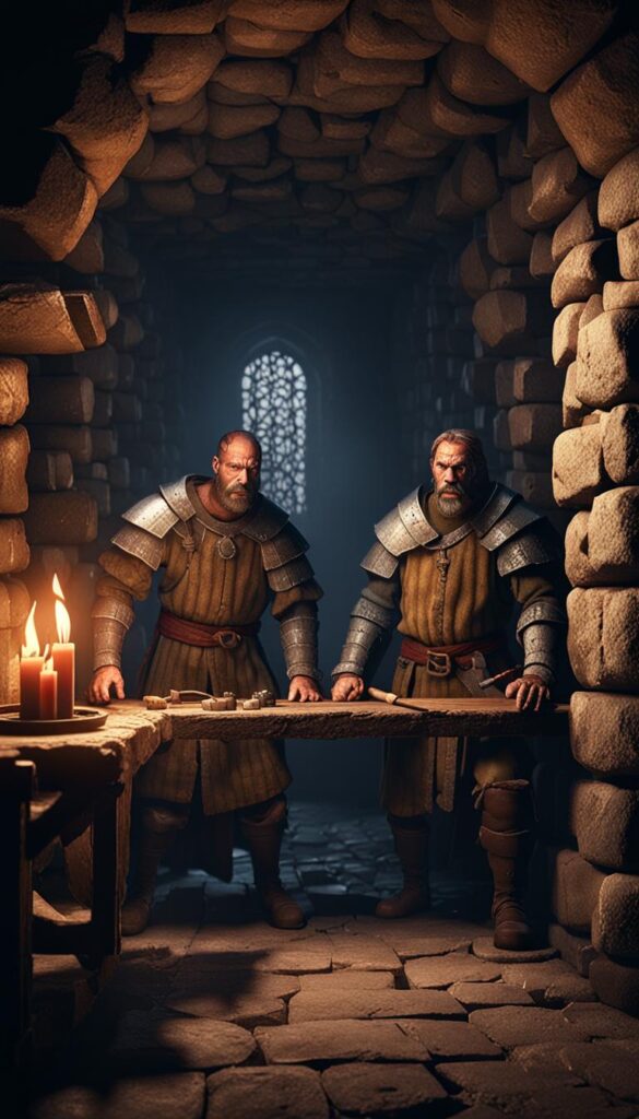 Guards in a D&D Prison