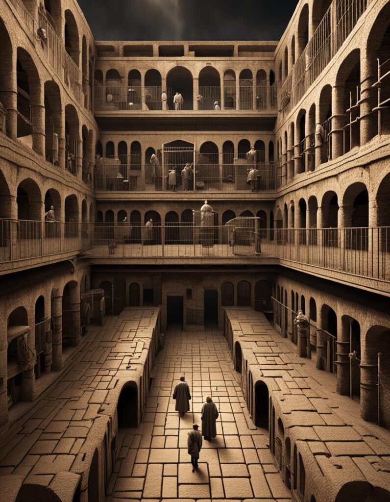 Inside of a Prison